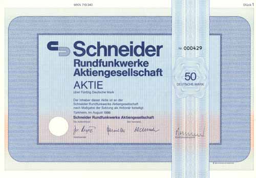 Schneider Rundfunkwerke