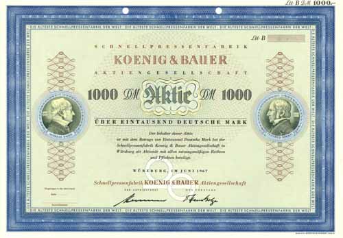 Schnellpressenfabrik Koenig & Bauer
