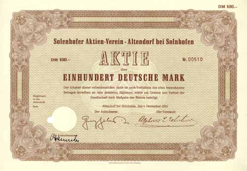 Solenhofer Aktien-Verein