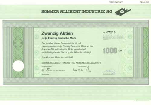 Sommer Allibert Industrie