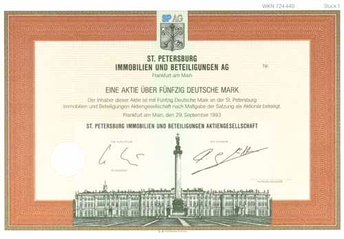 St. Petersburg Immobilien und Beteiligungen