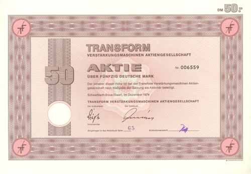 Transform Verstärkungsmaschinen