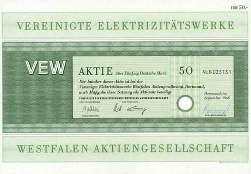 Vereinigte Elektrizitätswerke Westfalen (VEW)