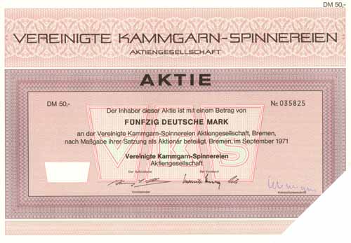 Vereinigte Kammgarn-Spinnereien