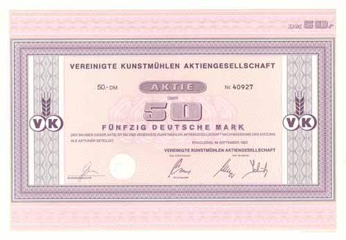 Vereinigte Kunstmühlen