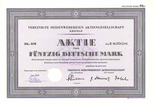 Vereinigte Seidenwebereien