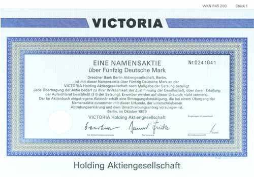 VICTORIA Holding
