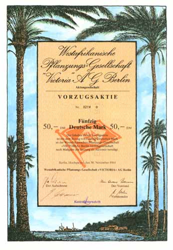 Westafrikanische Pflanzungs-Gesellschaft 
