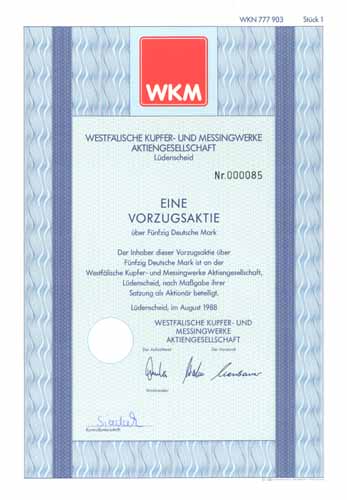 Westfälische Kupfer- und Messingwerke