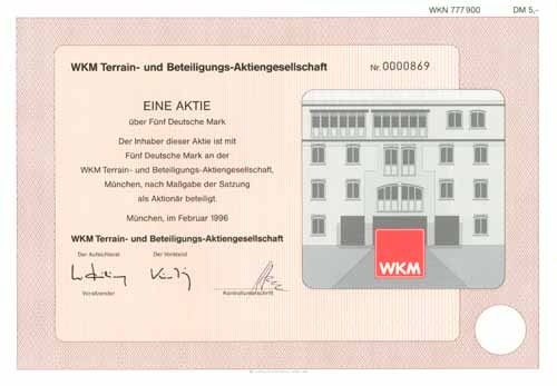 WKM Terrain- und Beteiligungs-AG
