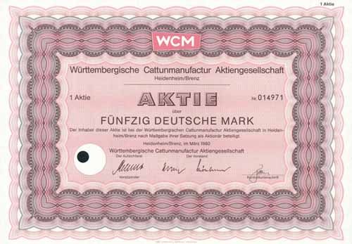 Württembergische Cattunmanufactur