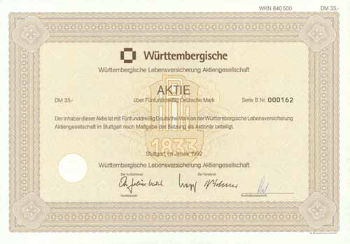 Württembergische Lebensversicherung
