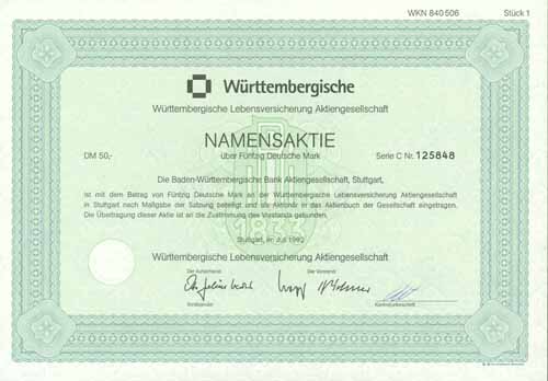Württembergische Lebensversicherung