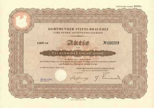 Dortmunder Stifts-Brauerei Carl Funke