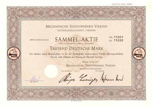 Mechanische Seidenweberei Viersen