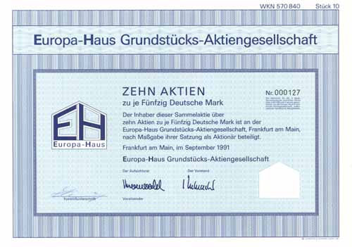 Europa-Haus Grundstücks-AG