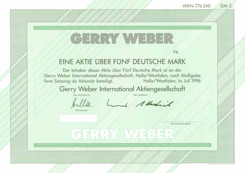 Gerry Weber