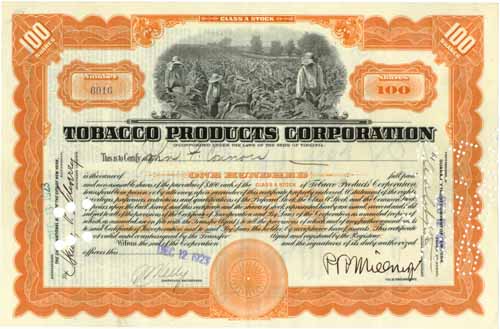 Tobacco Products Corporation