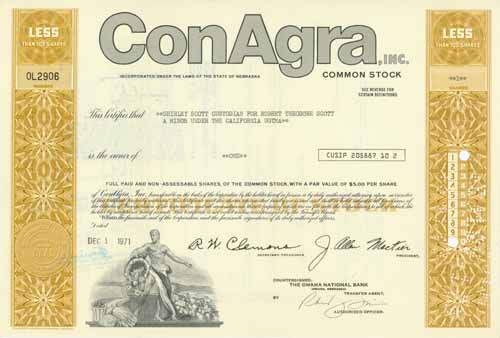 ConAgra, Inc.