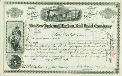 New York and Harlem Rail Road Company