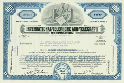 International Telephone and Telegraph Corporation