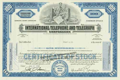 International Telephone and Telegraph Corporation