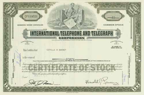 International Telephone and Telegraph Corporation