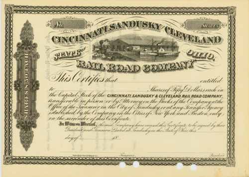 Cincinnati, Sandusky and Cleveland Rail Road Company
