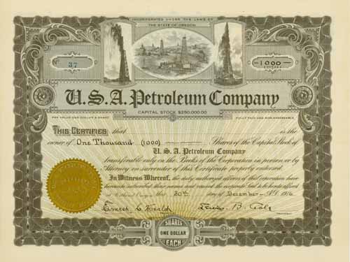 U.S.A. Petroleum Company