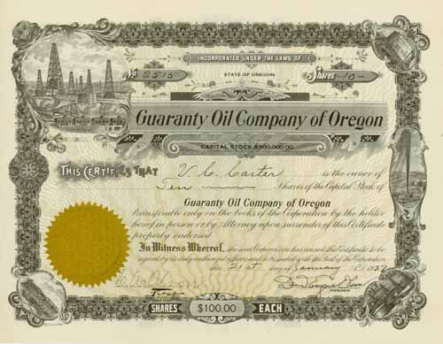 Guaranty Oil Company of Oregon