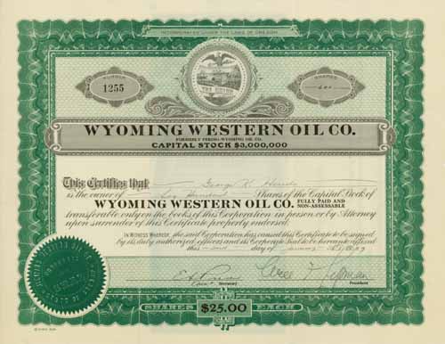 Wyoming Western Oil Co.