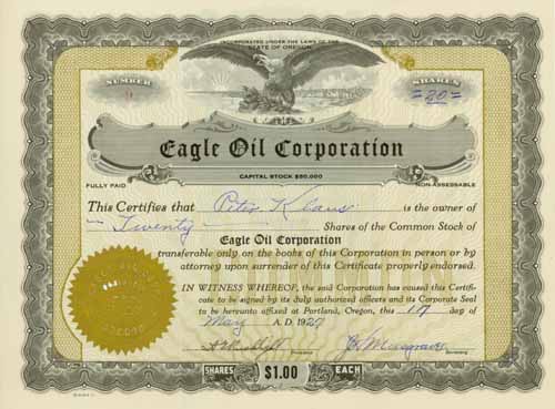 Eagle Oil Corporation