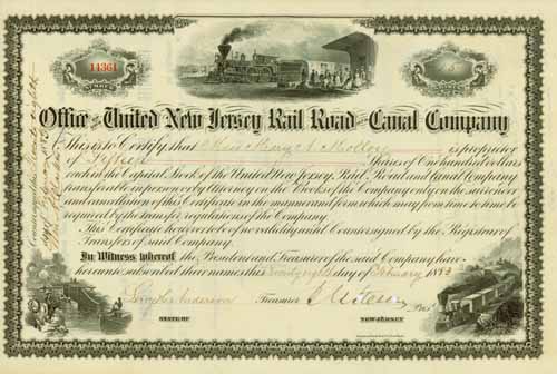 United New Jersey Rail Road and Canal Company