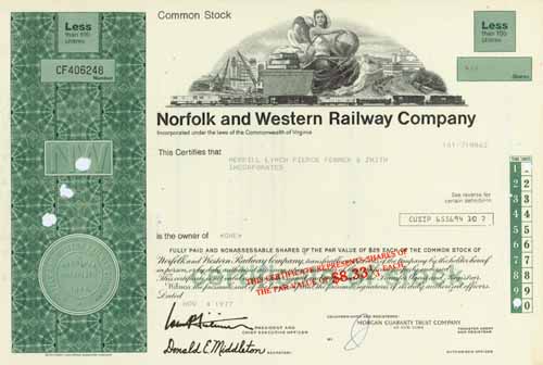 Norfolk and Western Railway Company