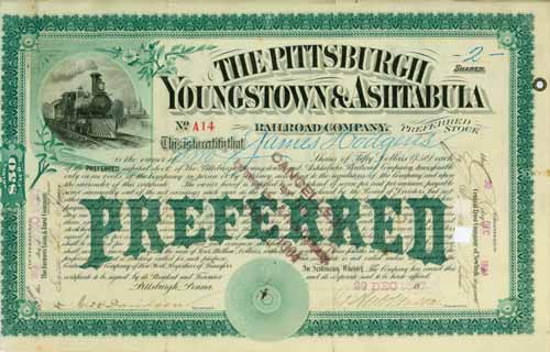 Pittsburgh, Youngstown and Ashtabula Railroad Company