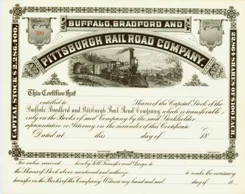 Buffalo, Bradford and Pittsburgh Rail Road Company