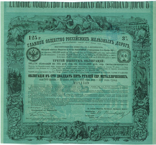 Grosse Russische Eisenbahn-Gesellschaft / Grand Russian Railway Company