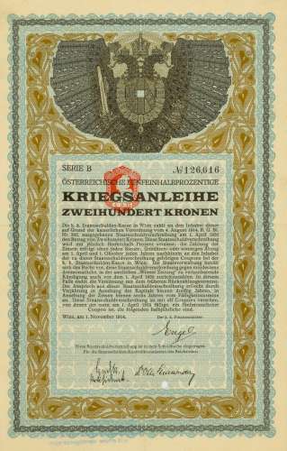 Österreich - 1. Kriegsanleihe