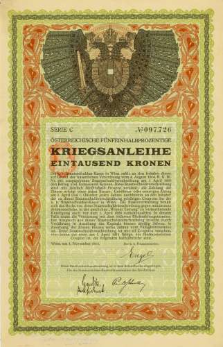 Österreich - 1. Kriegsanleihe
