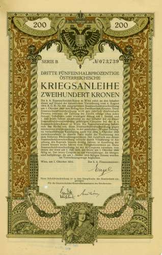 Österreich - 3. Kriegsanleihe
