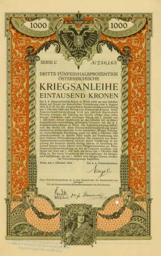 Österreich - 3. Kriegsanleihe