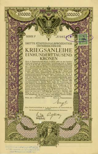 Österreich - 3. Kriegsanleihe