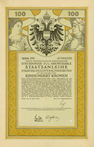 Österreich - 4. Kriegsanleihe