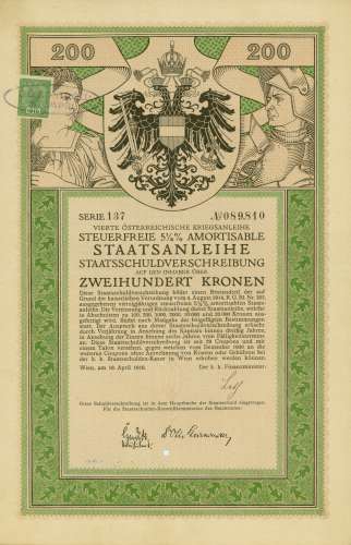 Österreich - 4. Kriegsanleihe