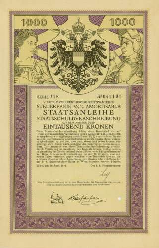 Österreich - 4. Kriegsanleihe
