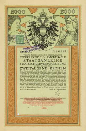 Österreich - 4. Kriegsanleihe