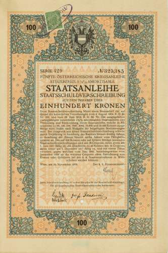 Österreich - 5. Kriegsanleihe