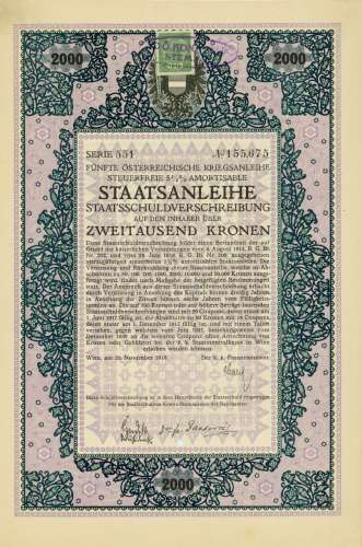 Österreich - 5. Kriegsanleihe