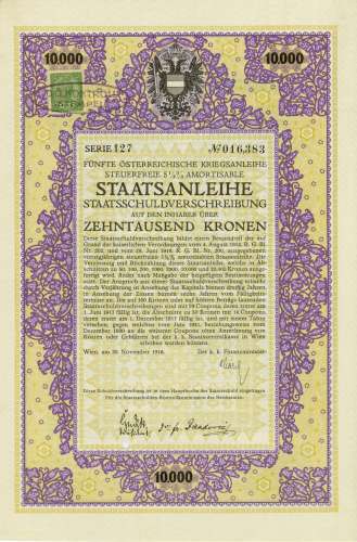 Österreich - 5. Kriegsanleihe