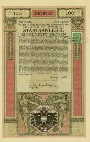 Österreich - 6. Kriegsanleihe